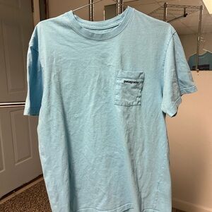 Patagonia Men's Sky Blue Short Sleeve Tee